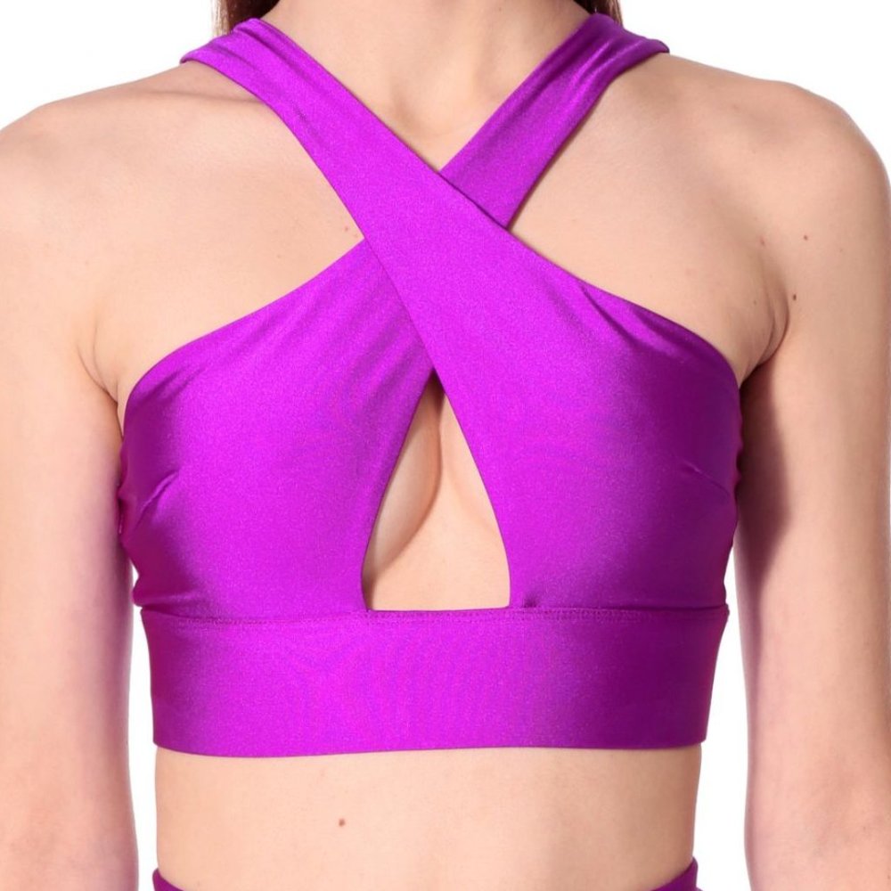 AGGI ISLA PROTON PURPLE TOP (S)